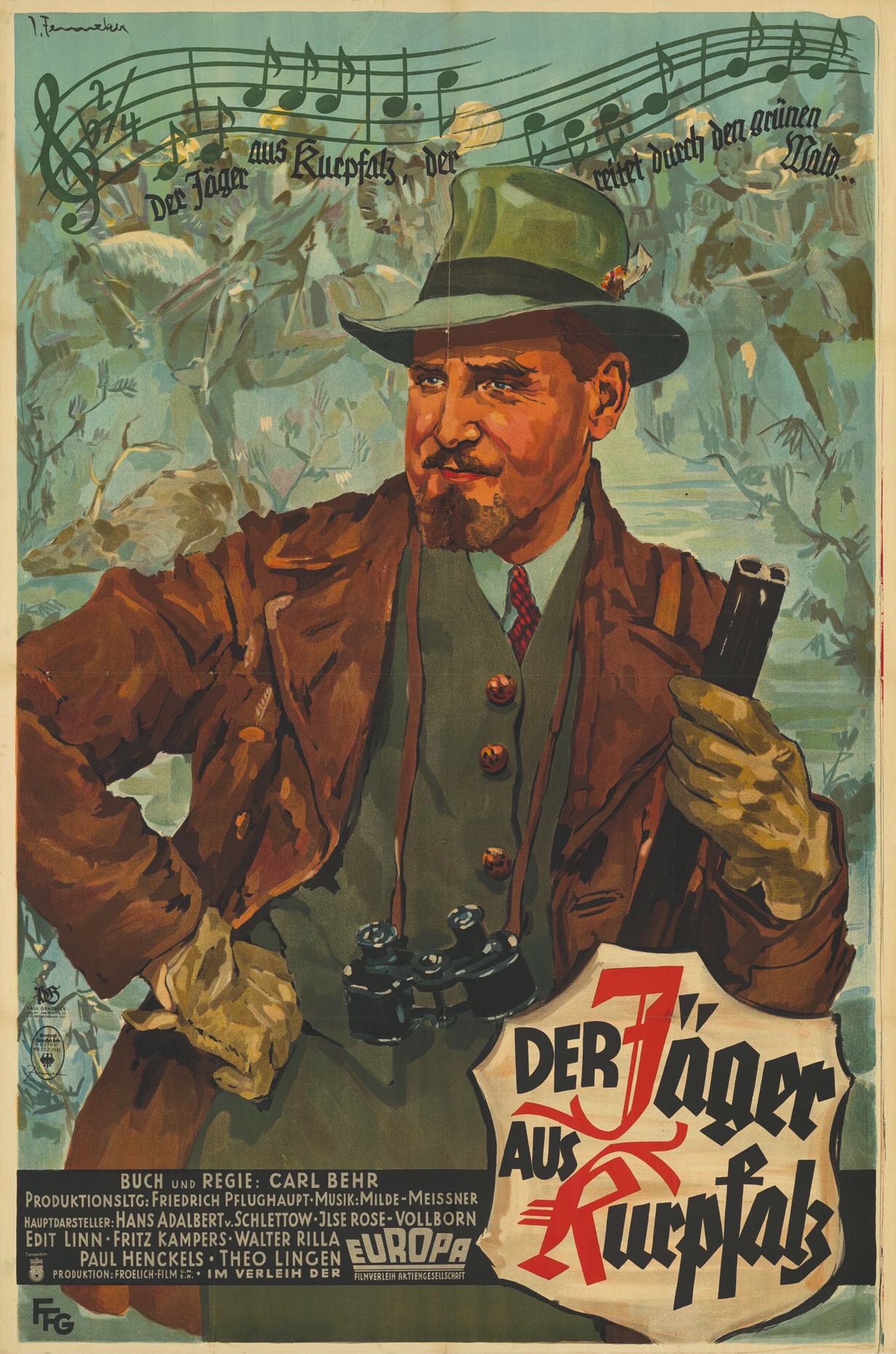 affiche du film Der Jäger aus Kurpfalz
