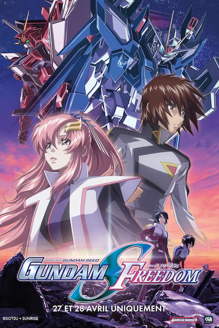 affiche du film Mobile Suit Gundam Seed Freedom