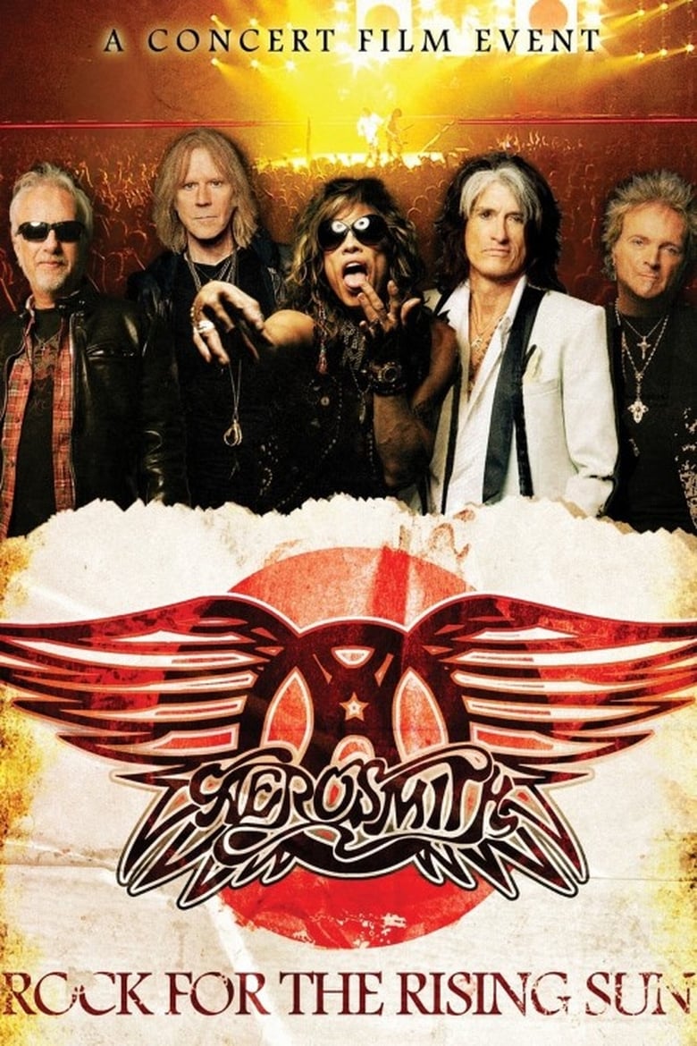 affiche du film Aerosmith: Rock for the Rising Sun
