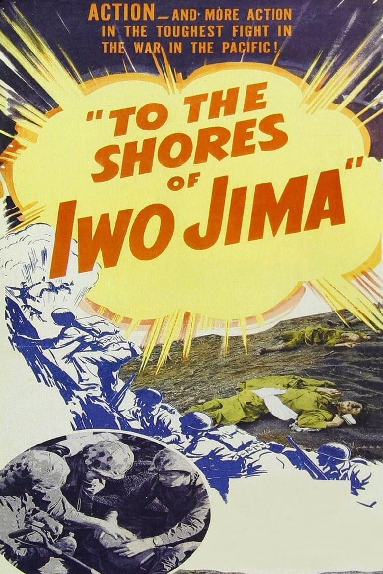 affiche du film To the Shores of Iwo Jima