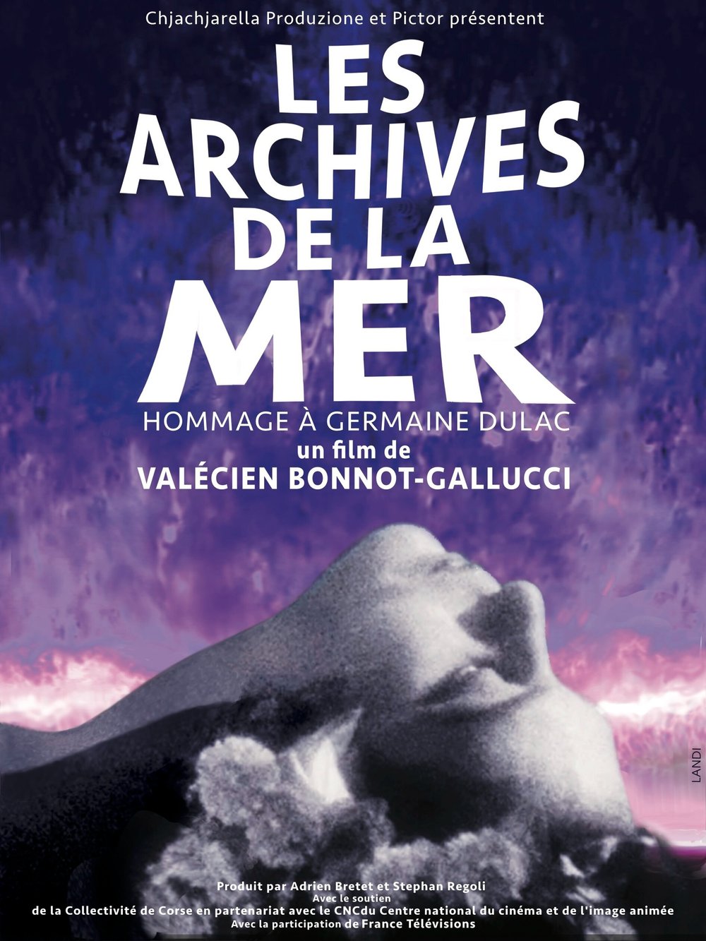 affiche du film Les archives de la mer, hommage à Germaine Dulac