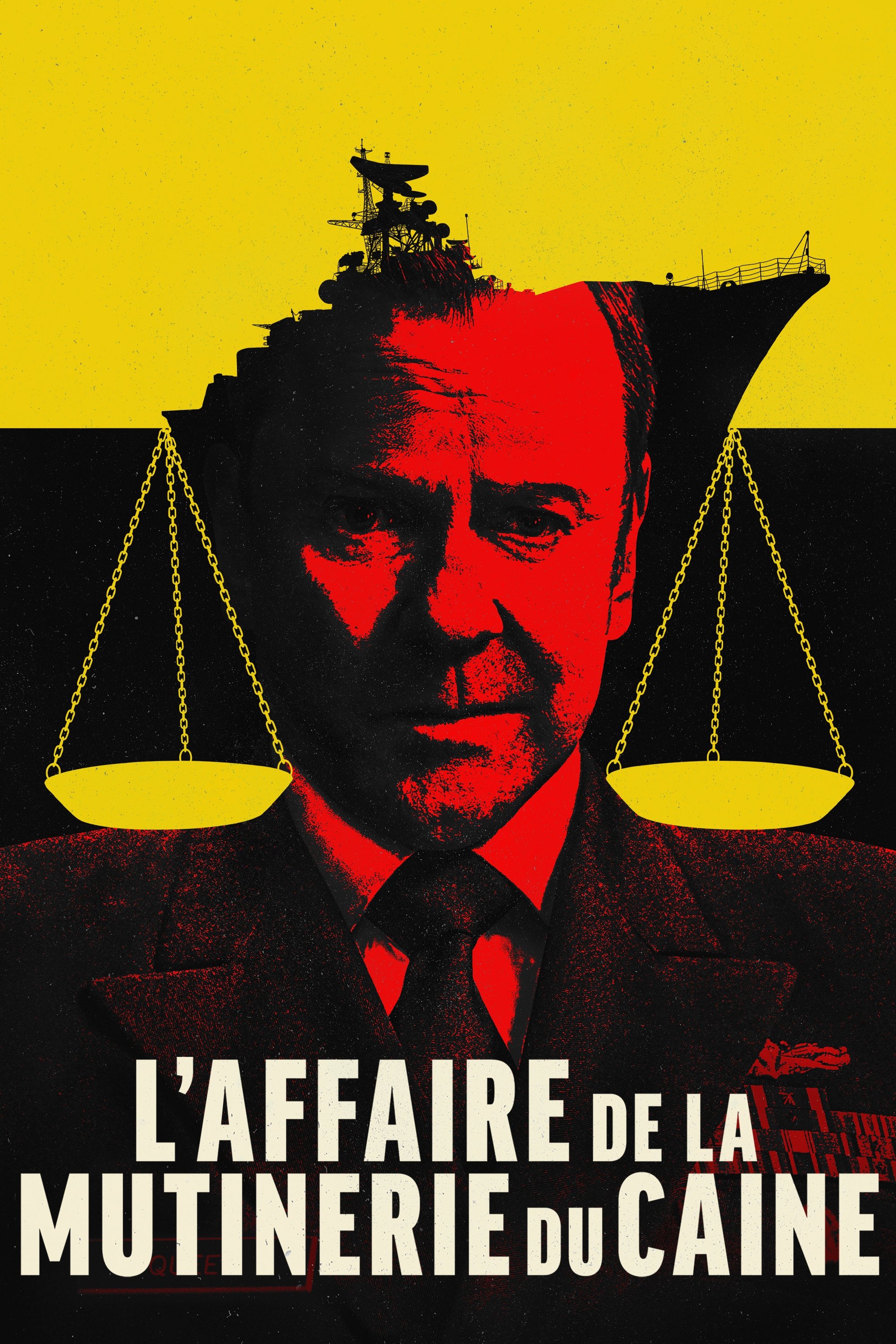 affiche du film L'Affaire de la mutinerie Caine