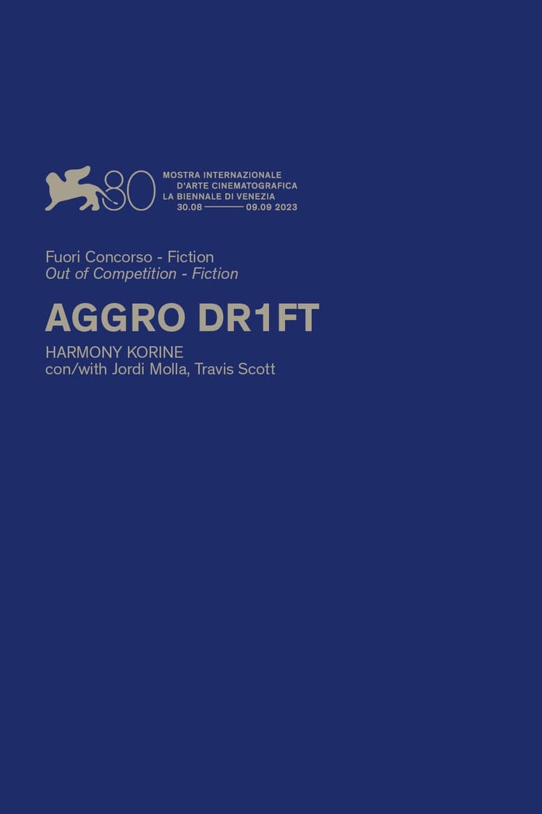 affiche du film Aggro Dr1ft