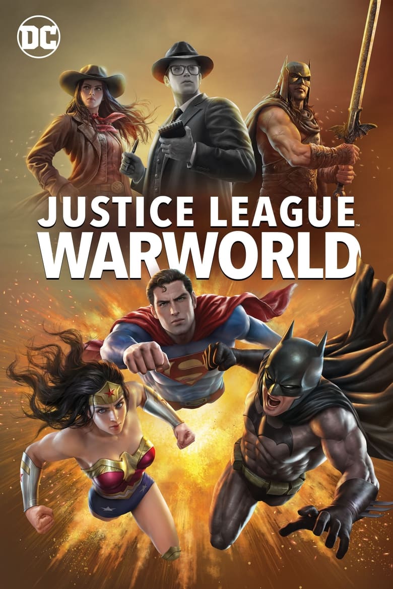 affiche du film Justice League: Warworld