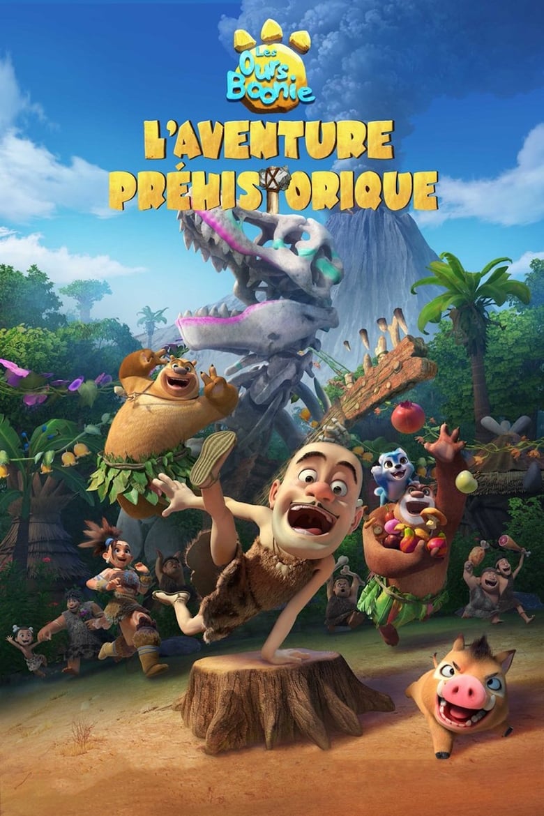 affiche du film Les Ours Boonie : L'aventure préhistorique