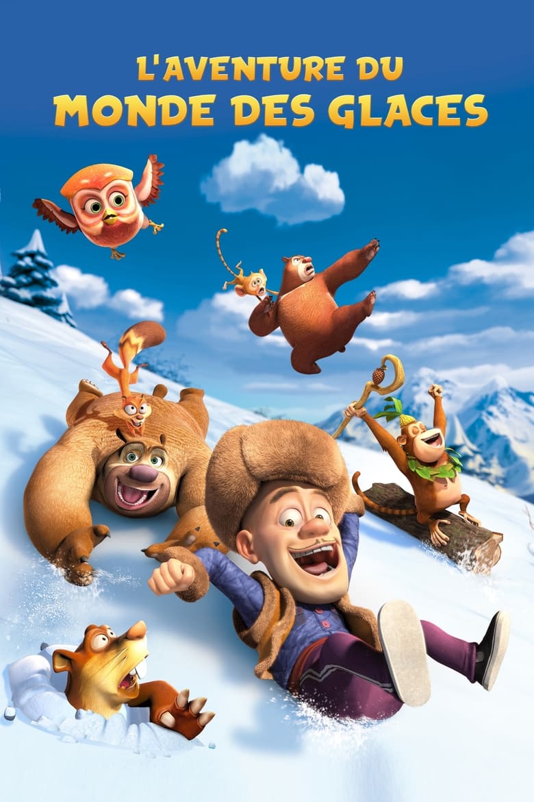 affiche du film Les Ours Boonie : L'aventure du monde des glaces