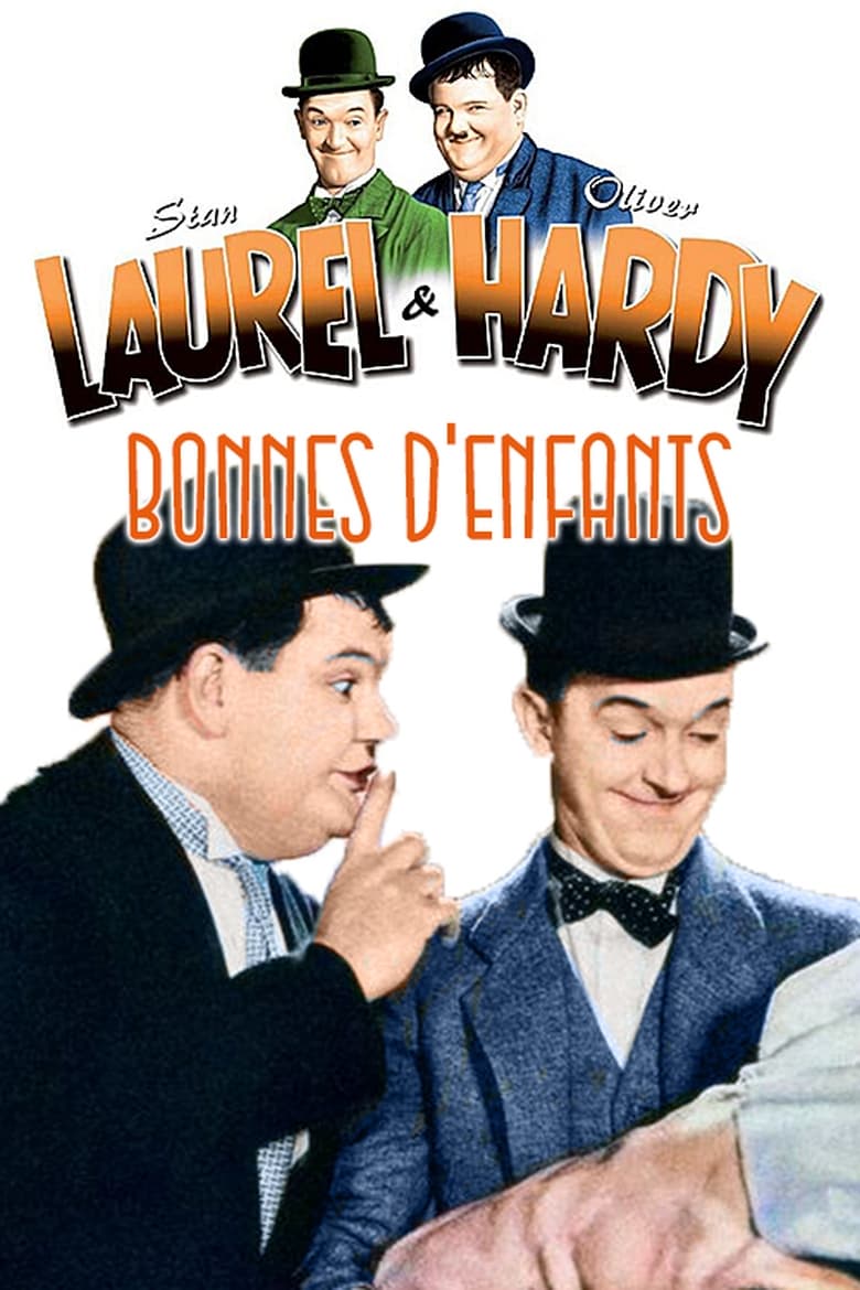 affiche du film Laurel Et Hardy - Bonnes d'enfants