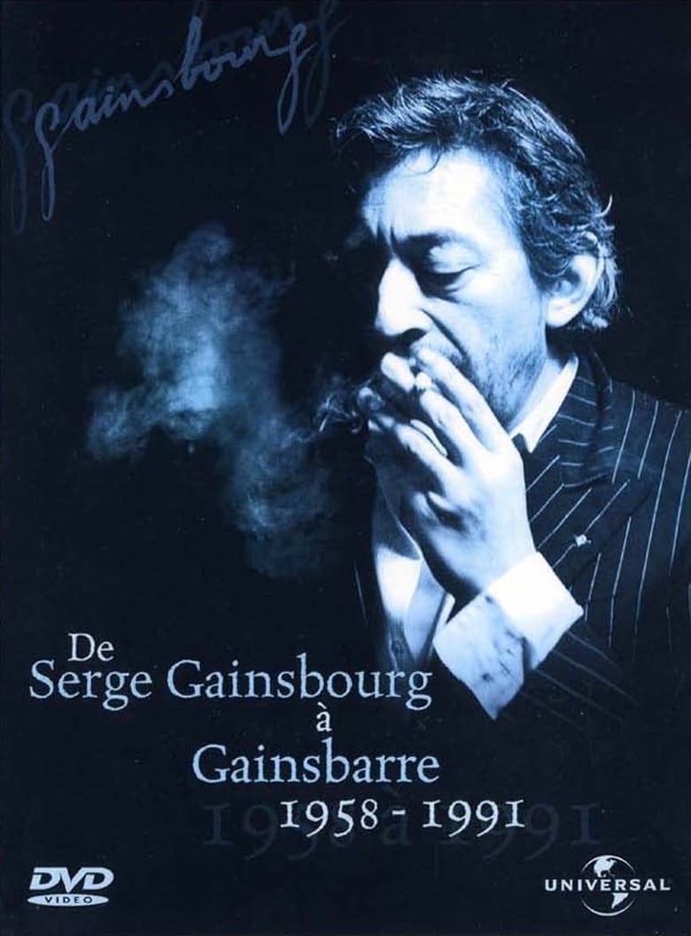 affiche du film De Serge Gainsbourg à Gainsbarre 1958-1991