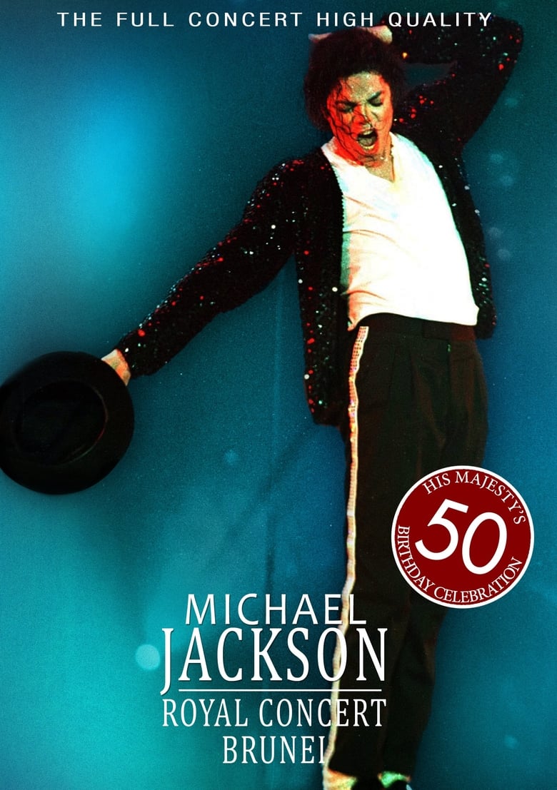 affiche du film Michael Jackson live in Brunei Royal Concert 1996