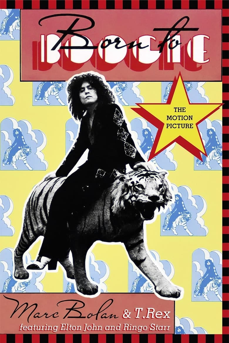 affiche du film Marc Bolan & T.Rex - Born To Boogie