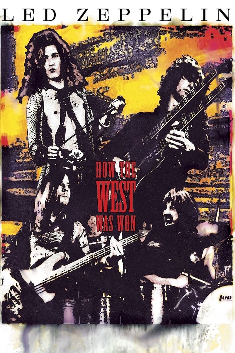 affiche du film Led Zeppelin - How the West Was Won