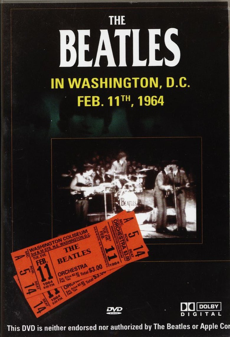 affiche du film The Beatles: Live in Washington DC