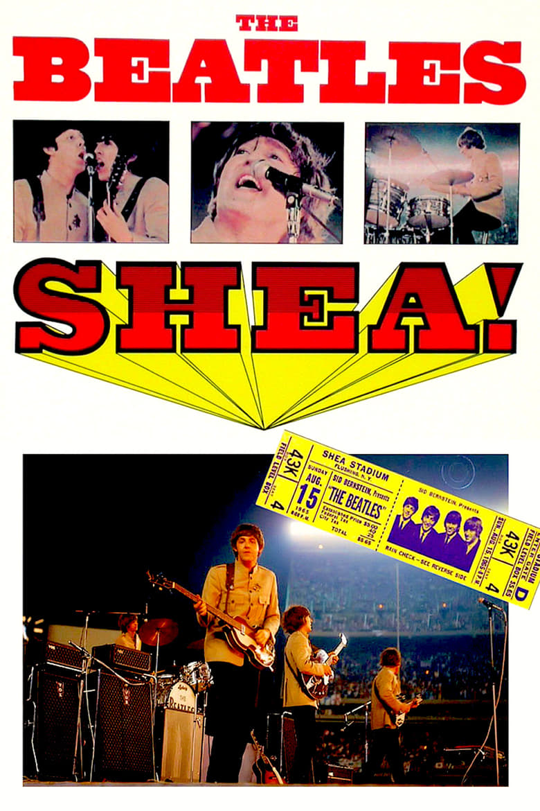 affiche du film The Beatles at Shea Stadium