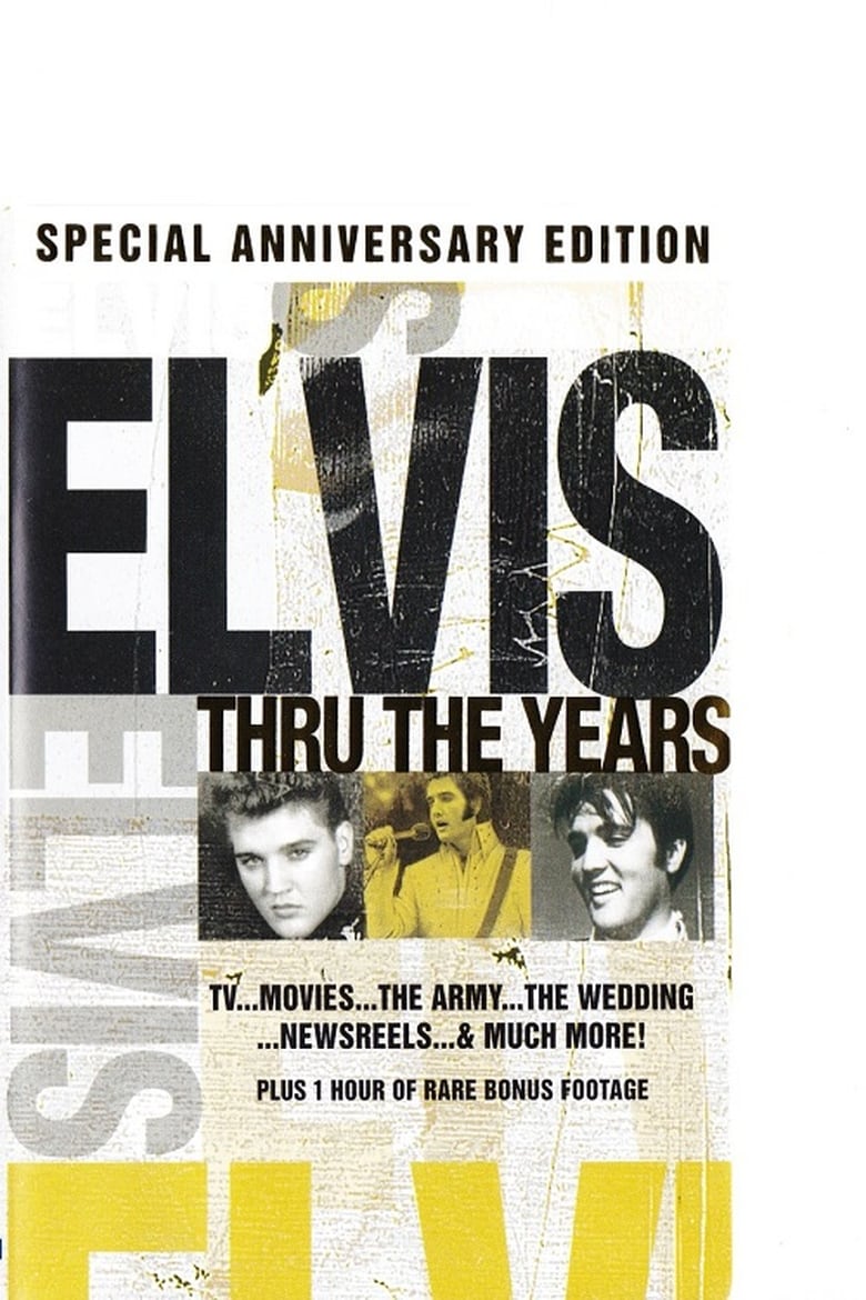 affiche du film Elvis Through the Years