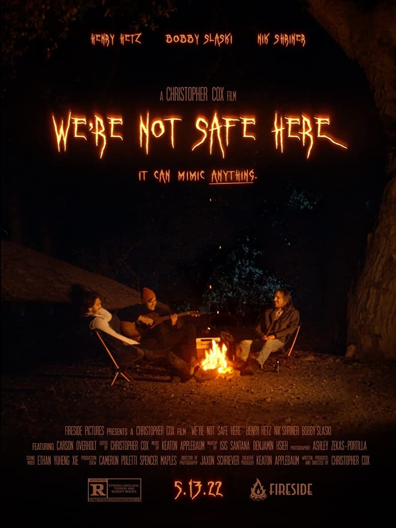 affiche du film We're Not Safe Here