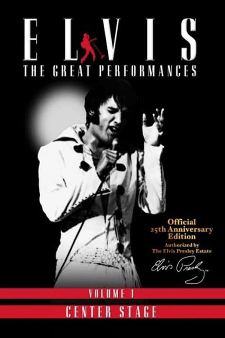 affiche du film Elvis The Great Performances Vol. 1 Center Stage