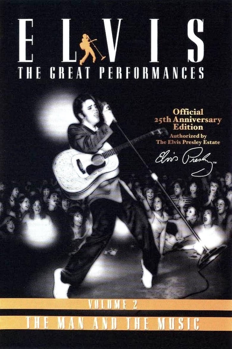 affiche du film Elvis The Great Performances Vol. 2 The Man and the Music