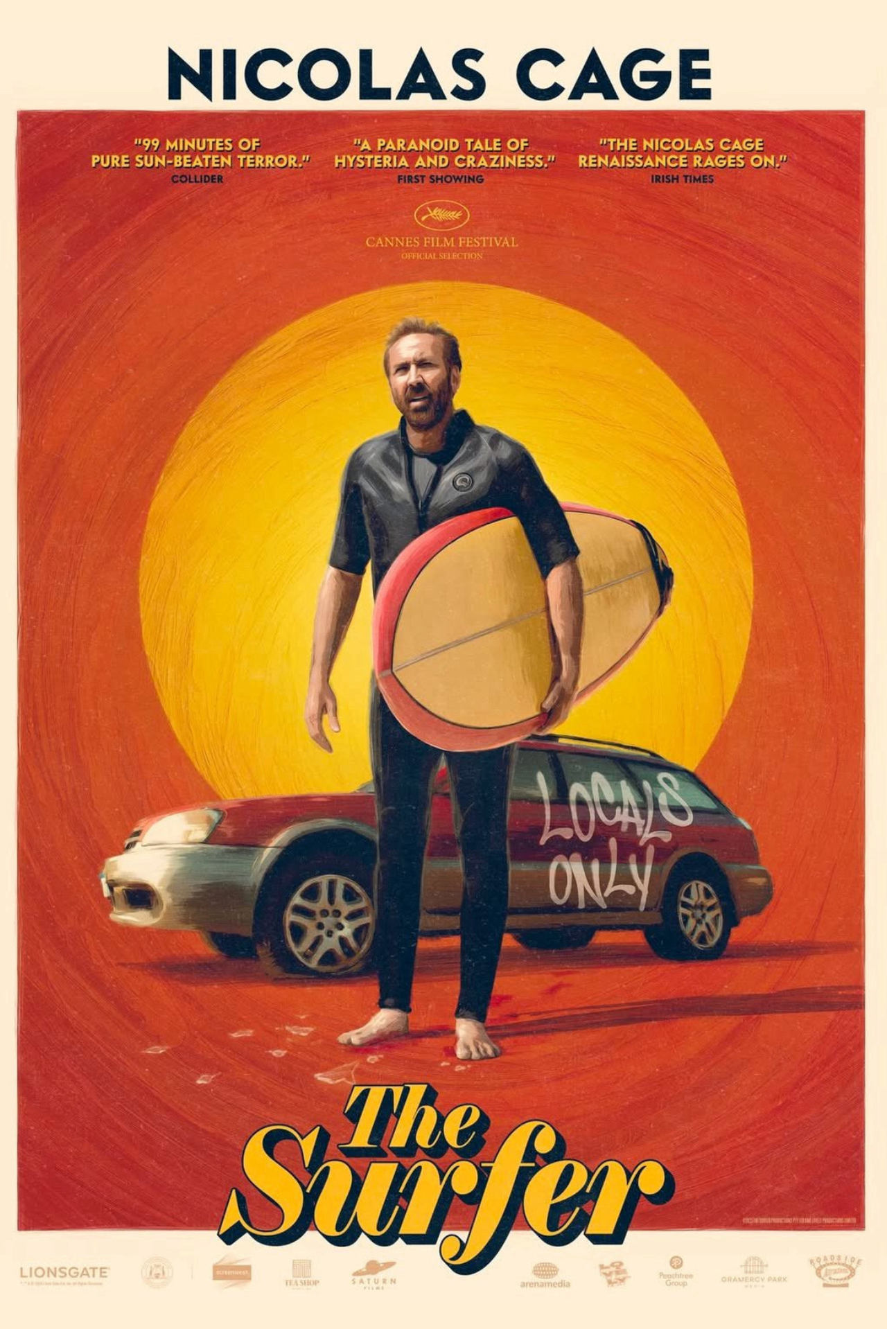 affiche du film The Surfer