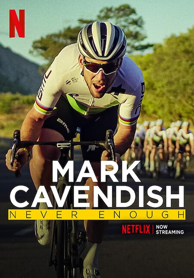affiche du film Mark Cavendish : Ne jamais baisser les bras