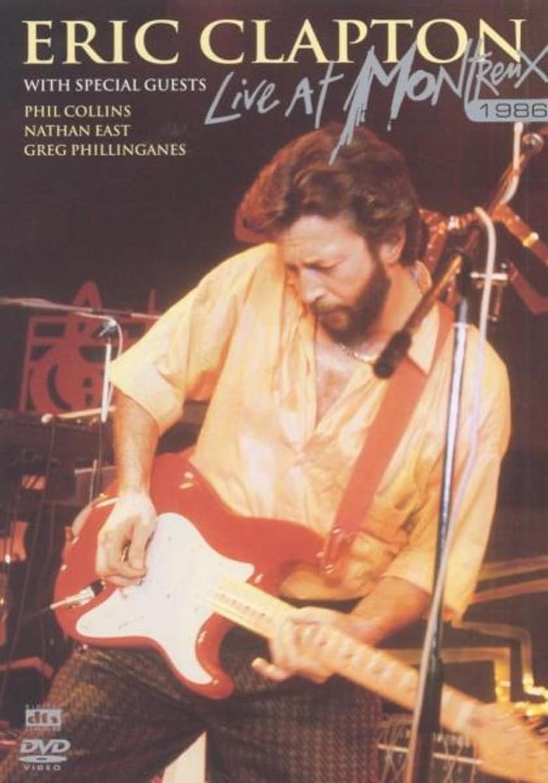 affiche du film Eric Clapton: Live at Montreux 1986