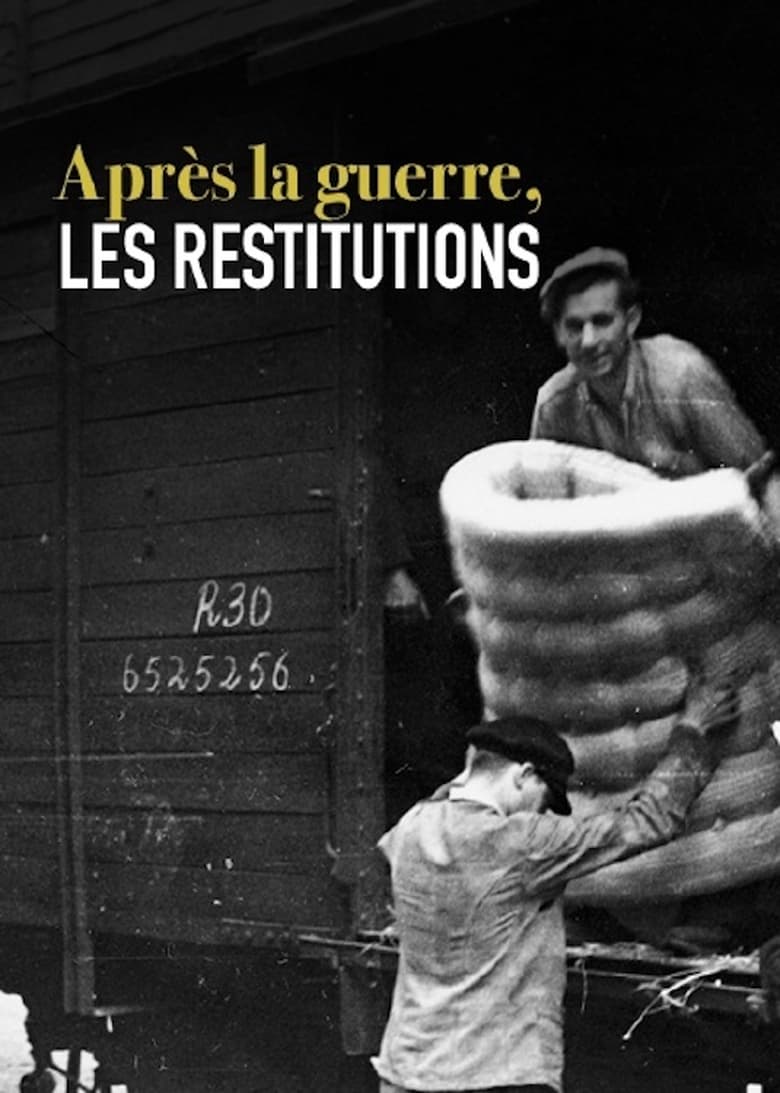 affiche du film Après la guerre, les restitutions