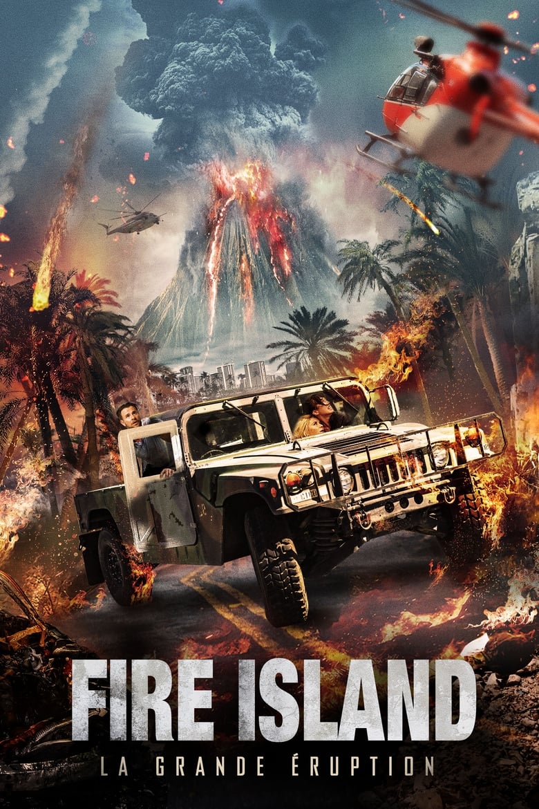 affiche du film Fire Island : La Grande Éruption