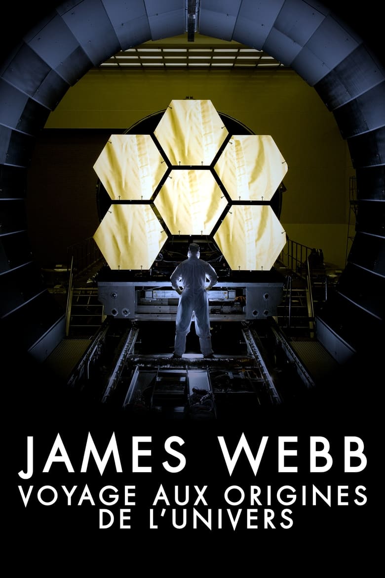 affiche du film James Webb, voyage aux origines de l'Univers