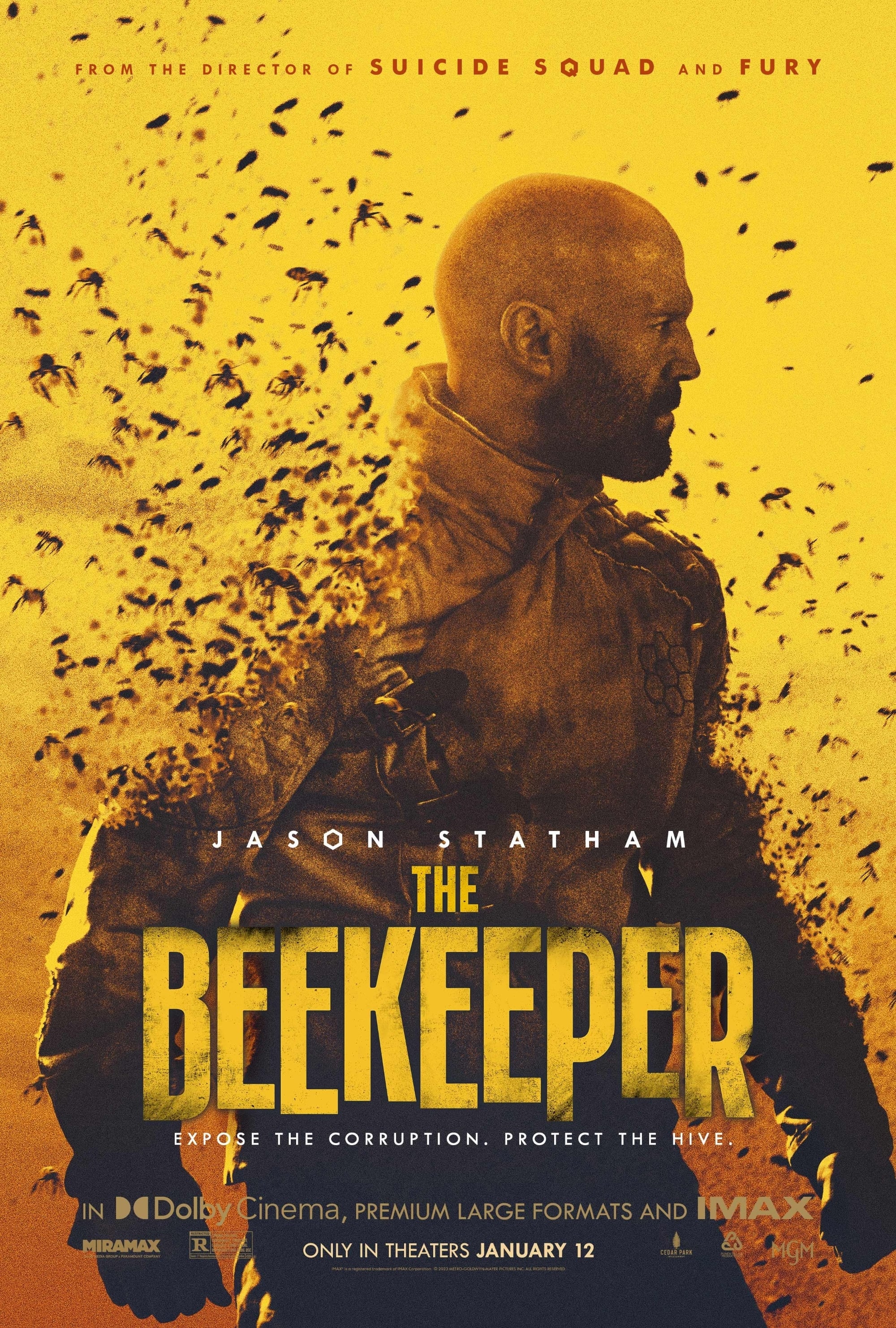 affiche du film The Beekeeper