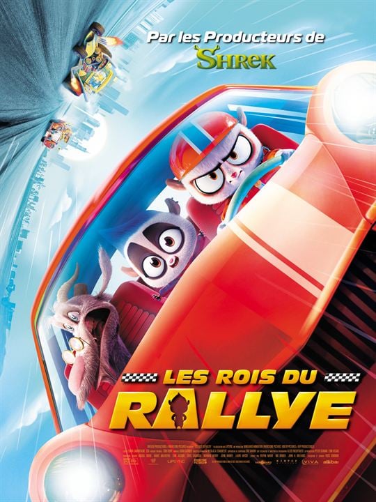 affiche du film Les Rois du rallye