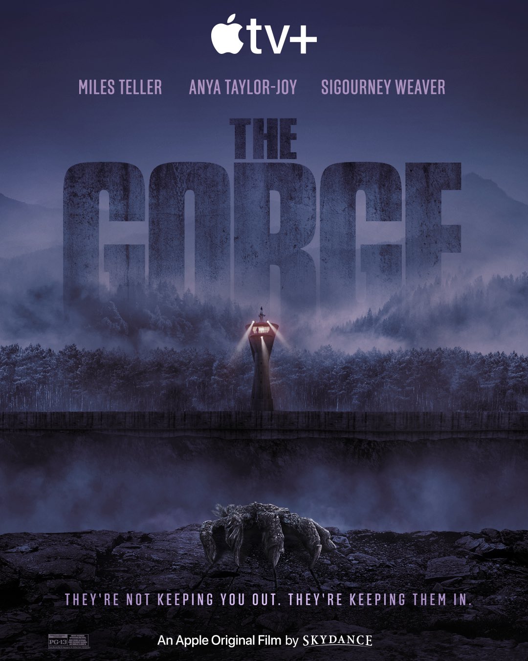 affiche du film The Gorge