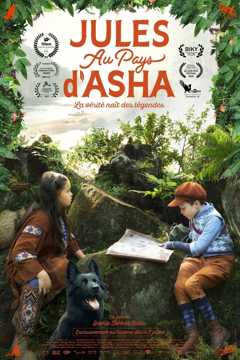 affiche du film Jules au pays d’Asha