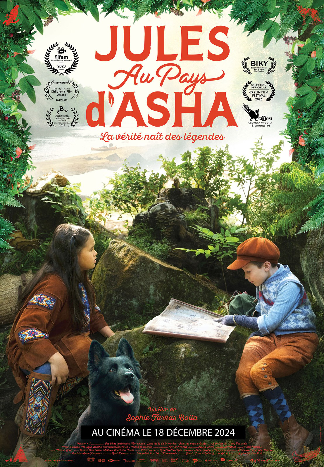 affiche du film Jules au pays d’Asha