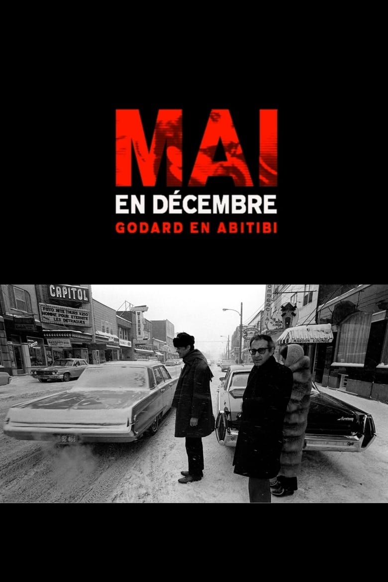 affiche du film Mai en décembre : Godard en Abitibi