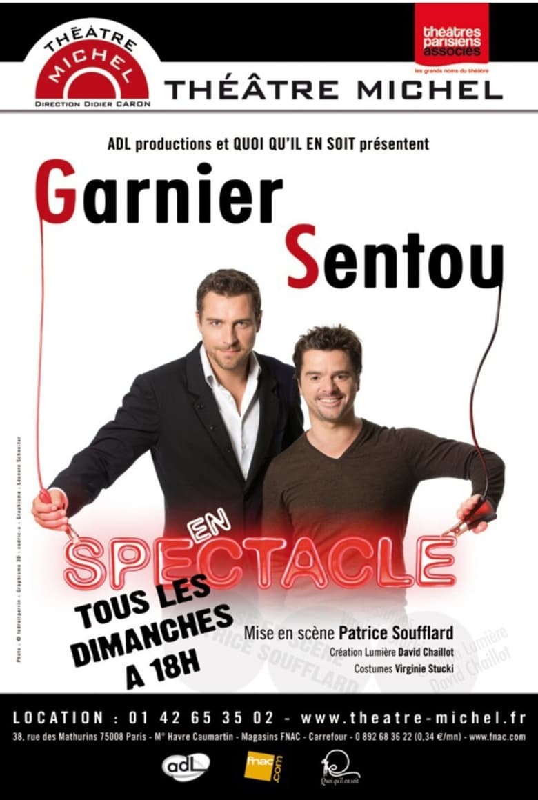 affiche du film Garnier et Sentou en Spectacle