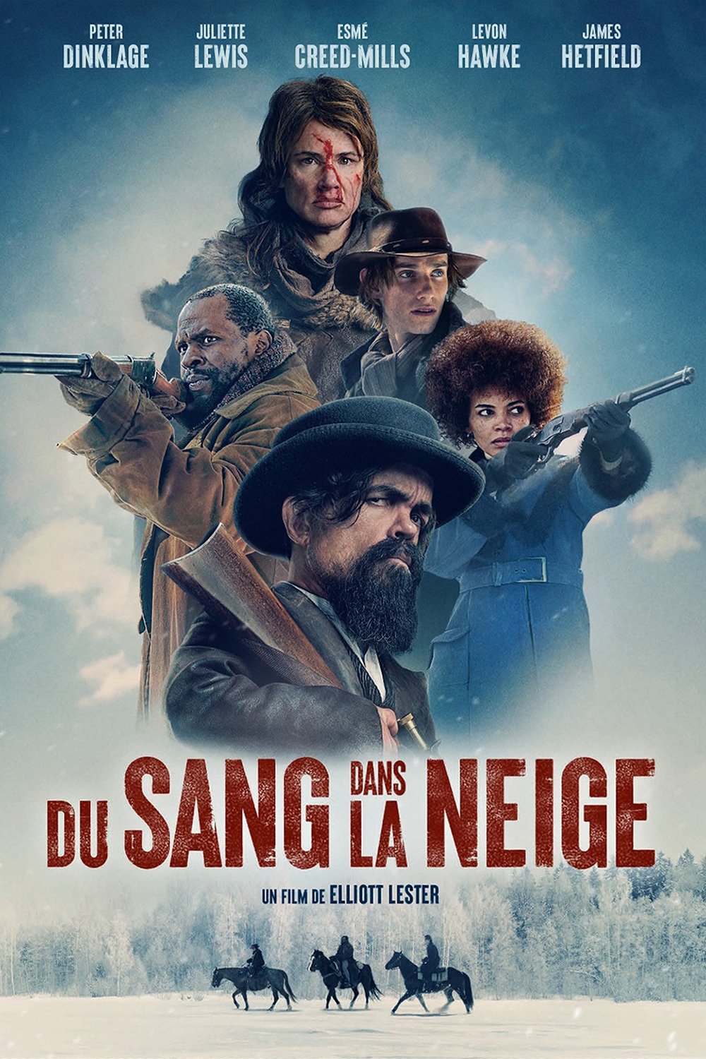 affiche du film Du sang dans la neige