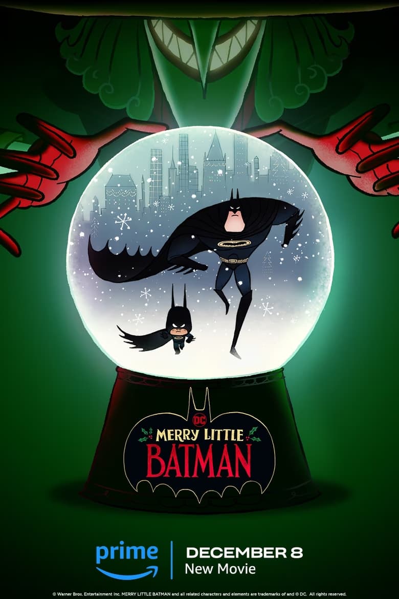 affiche du film L'étrange Noël du petit Batman