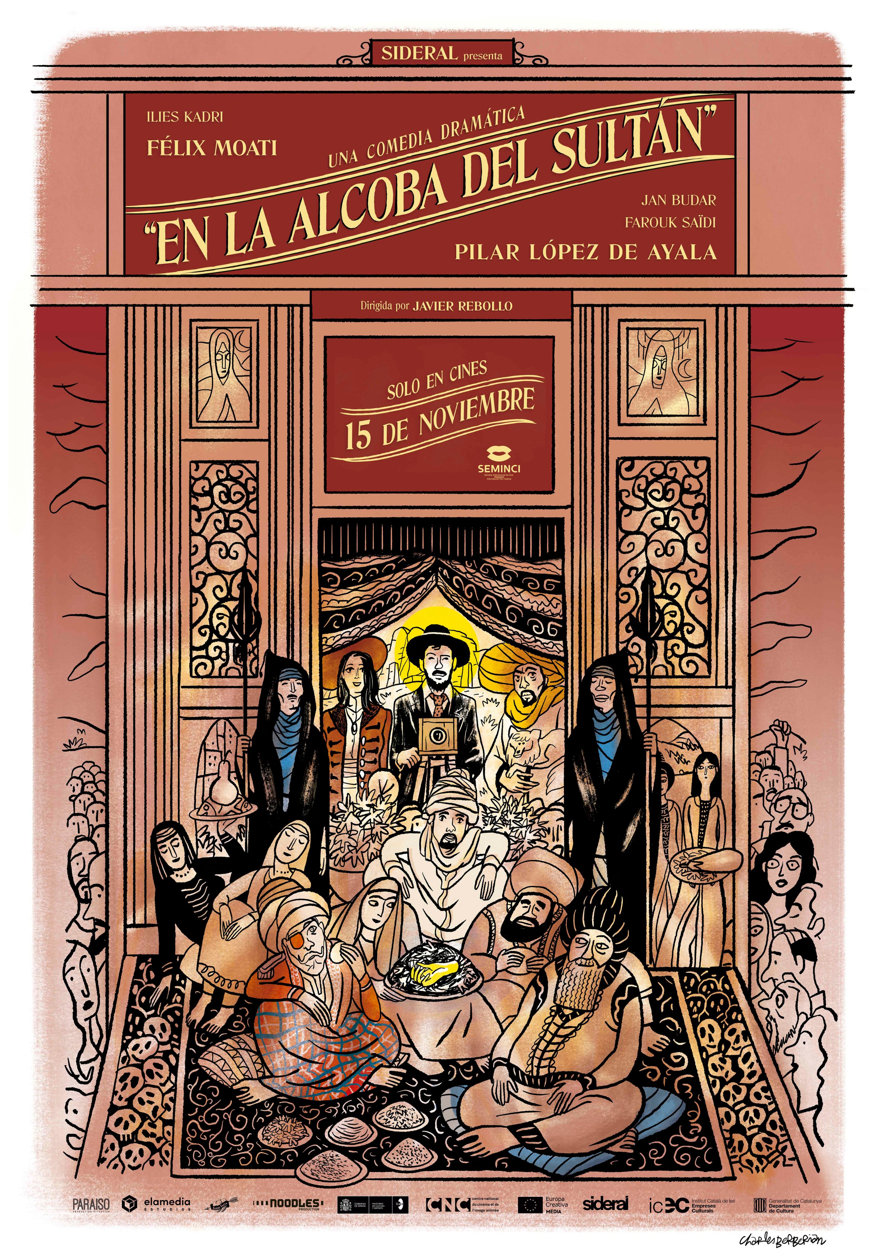 affiche du film Dans la chambre du sultan