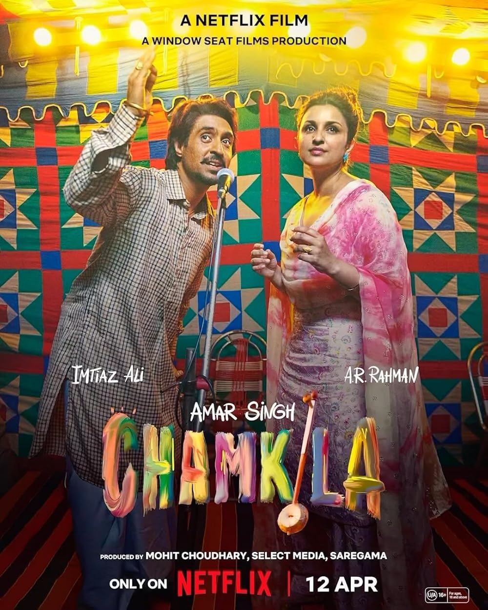 affiche du film Amar Singh Chamkila