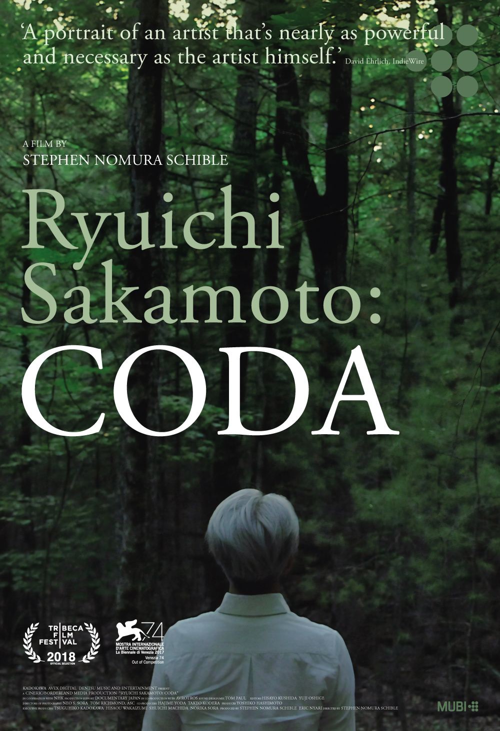 affiche du film Ryuichi Sakamoto: Coda