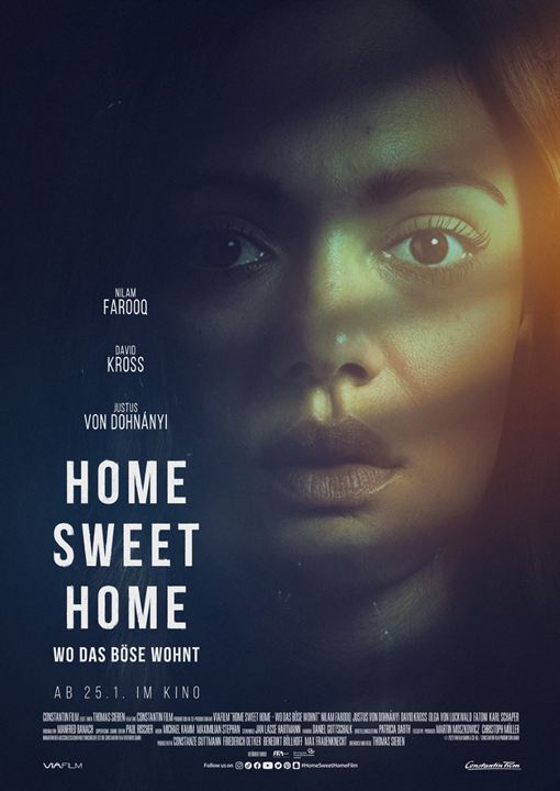 affiche du film Home Sweet Home - Where Evil Lives