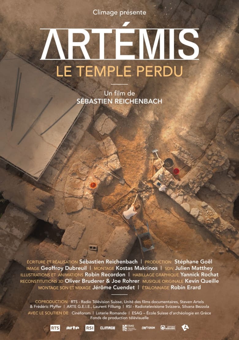 affiche du film Artémis, le temple perdu