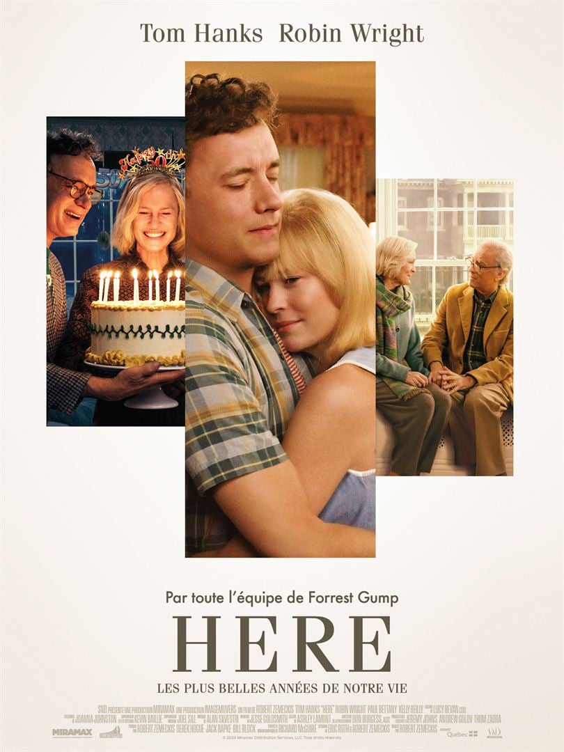 affiche du film Here – Les plus belles années de notre vie