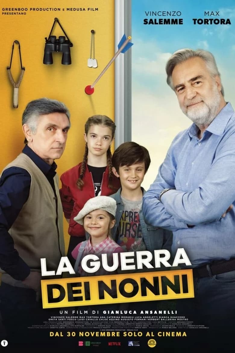 affiche du film La guerra dei nonni