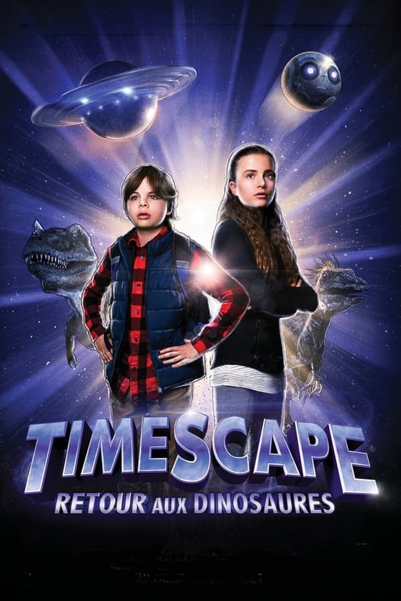 affiche du film Timescape : retour aux dinosaures