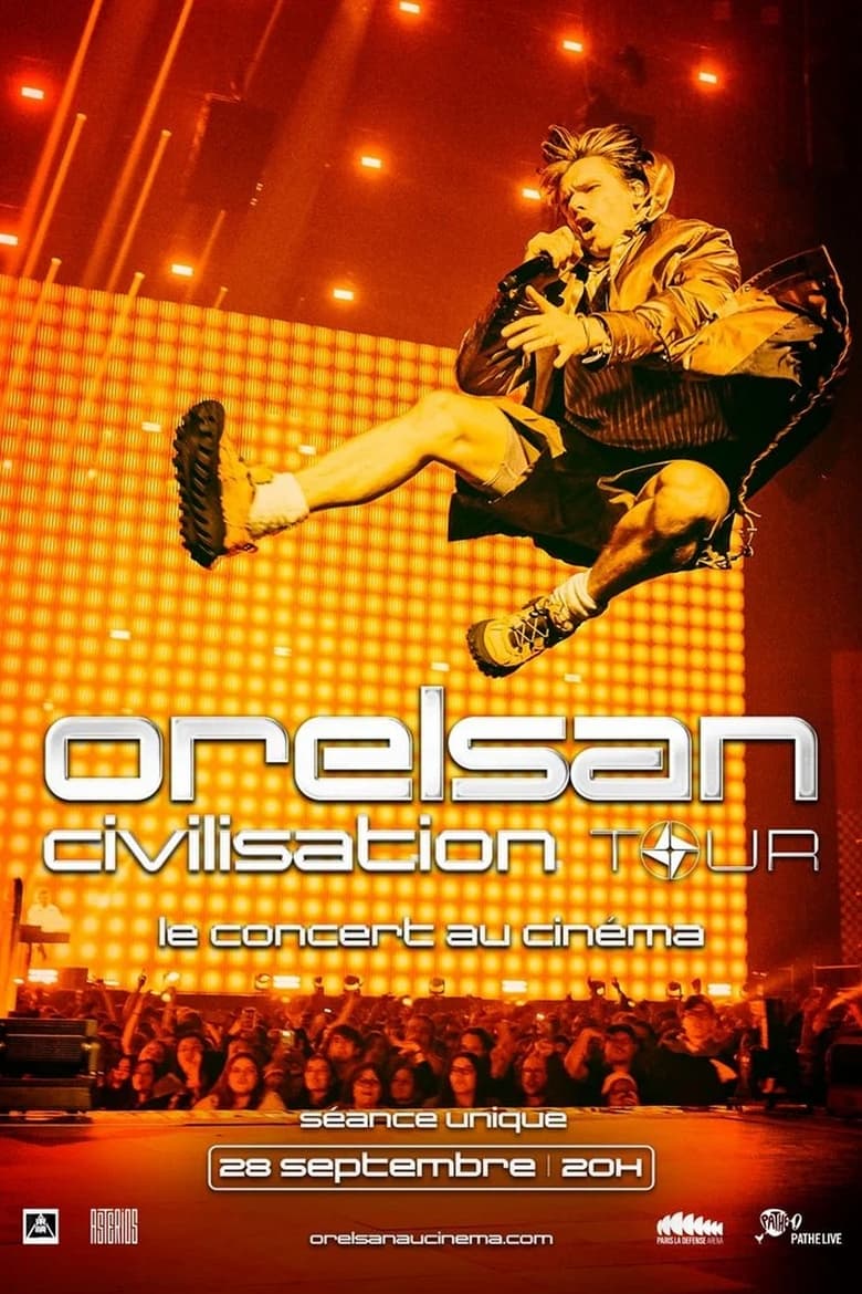 affiche du film Orelsan - Civilisation Tour au cinéma