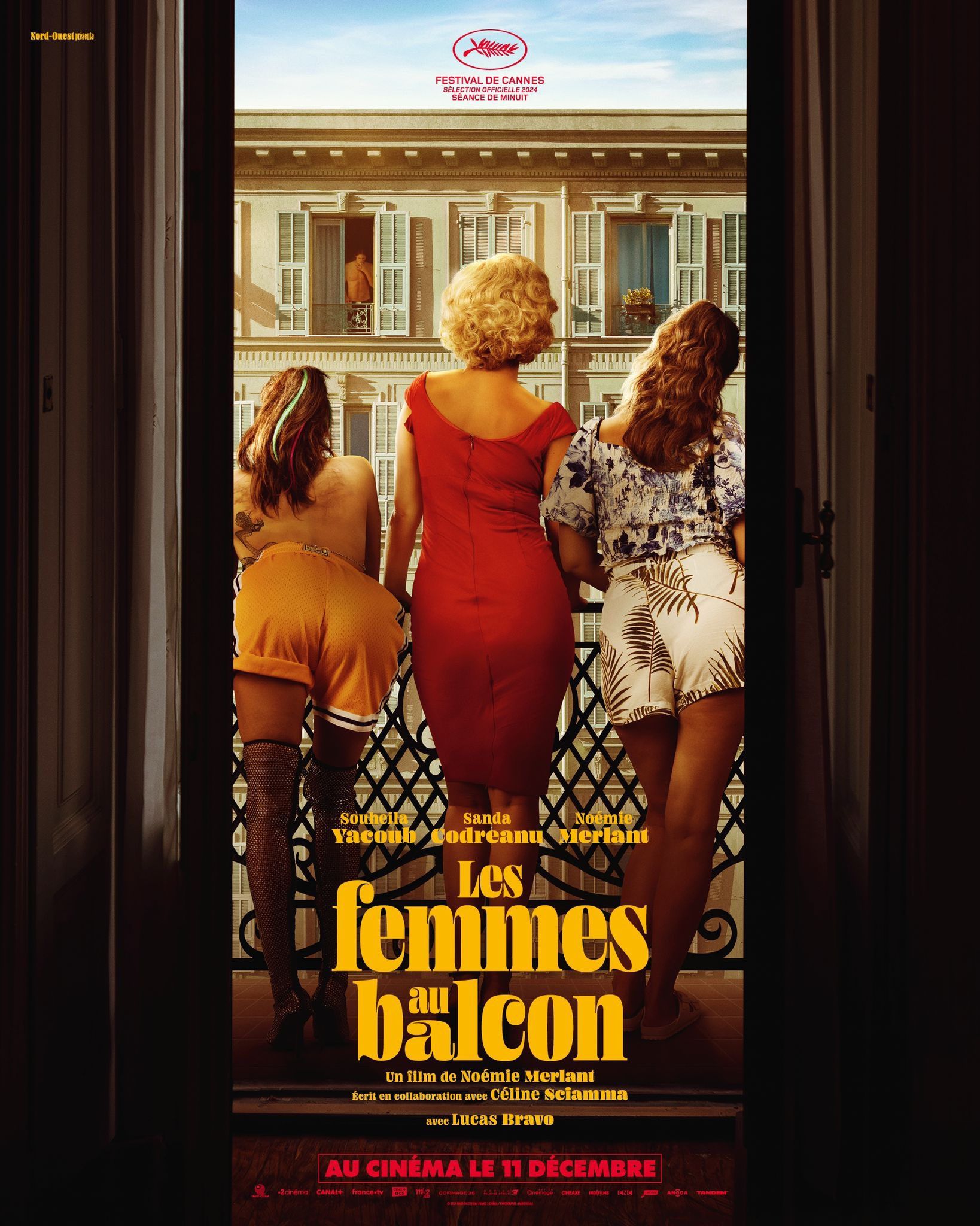 affiche du film Les femmes au balcon