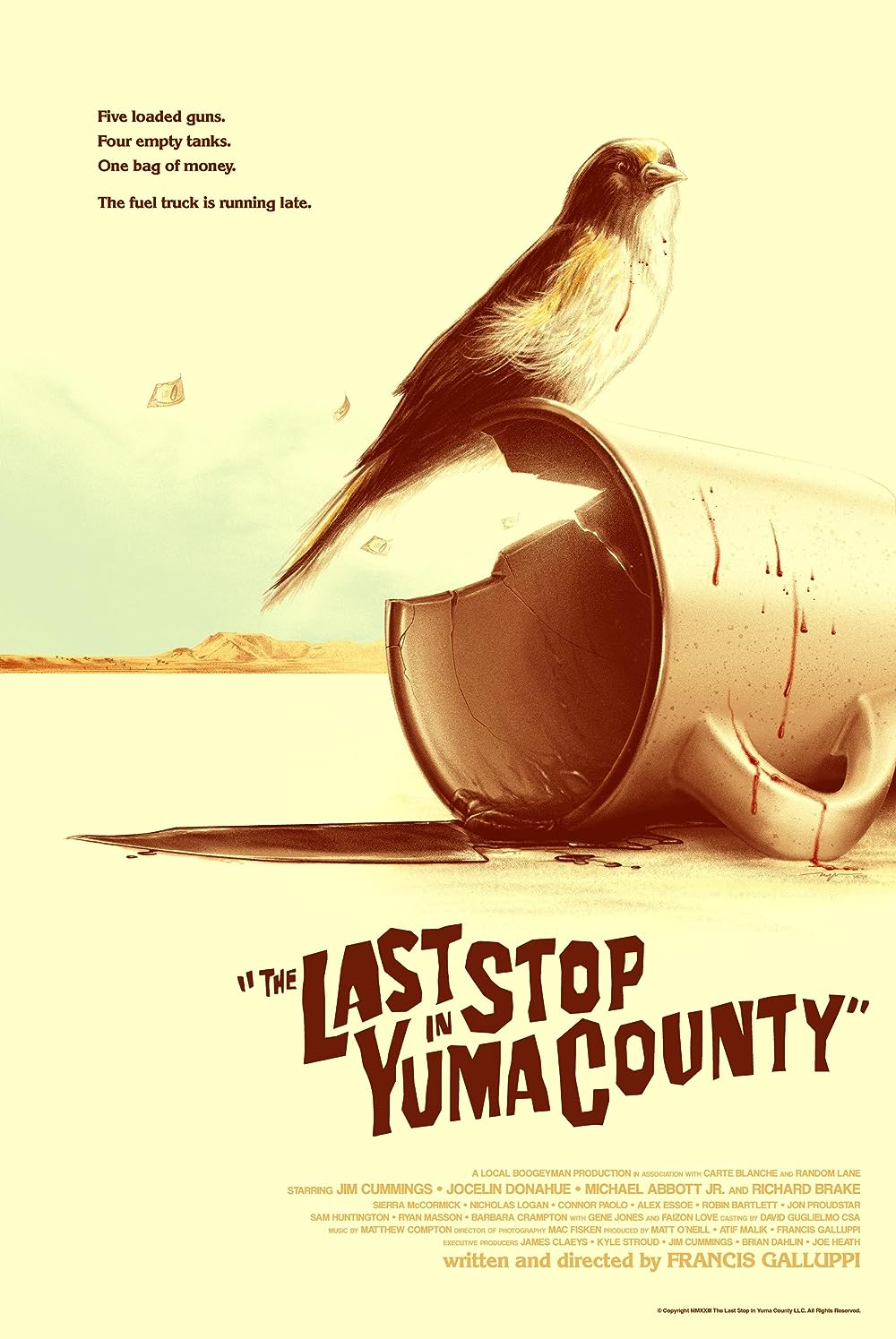 affiche du film The Last Stop in Yuma County