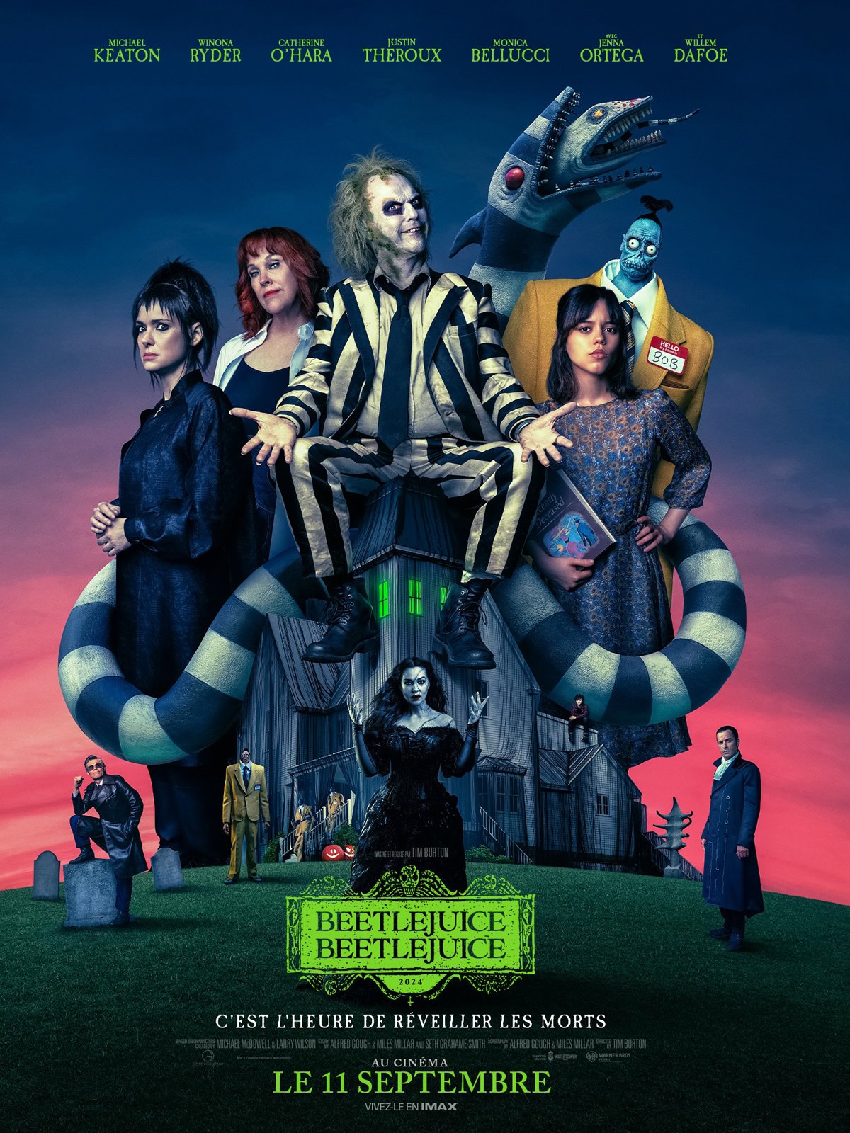 affiche du film Beetlejuice Beetlejuice