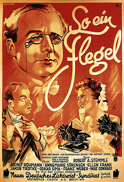 affiche du film So ein Flegel