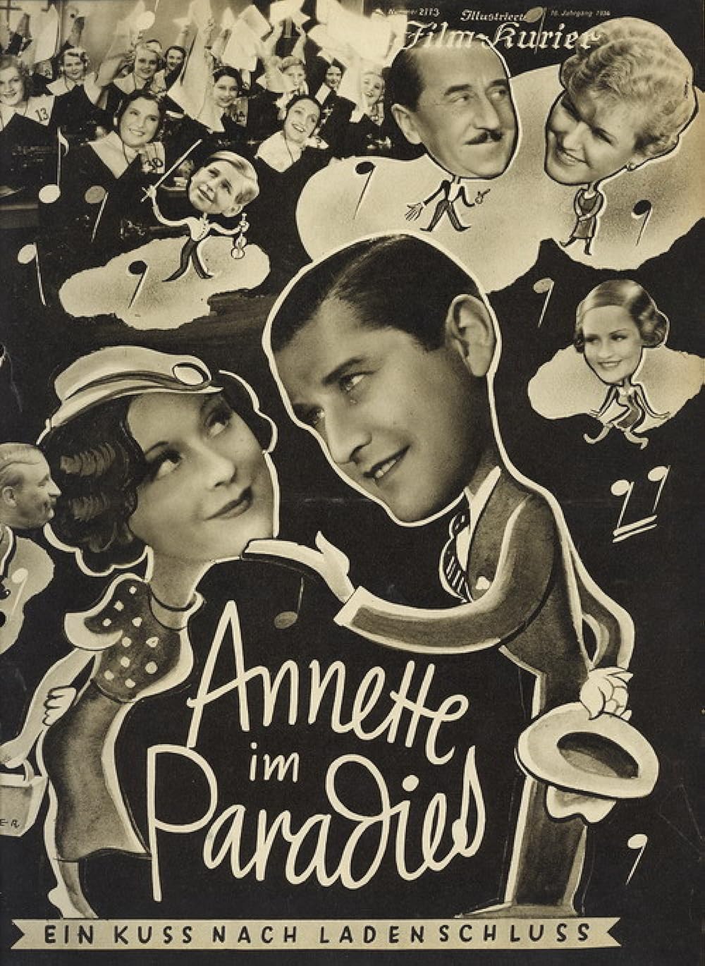 affiche du film Annette im Paradies